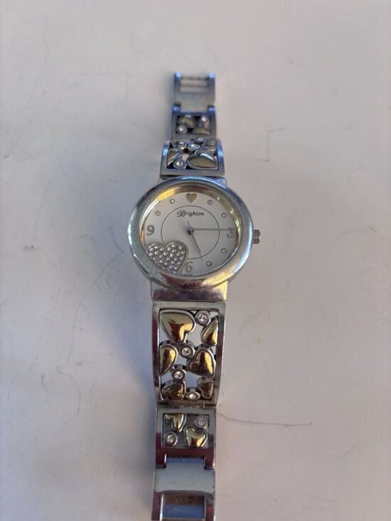 Brighton Gramercy Park Watch Japan Movement Gold & Silver New Battery